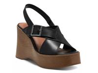 Delaynee Wedge Sandal Black view
