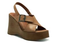 Delaynee Wedge Sandal Brown view