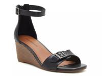 Jodella Wedge Sandal Black view