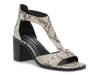 Sabeni Sandal Black/Beige Snake Print Leather view