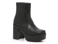 Grace Platform Bootie Black view