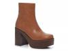 Grace Platform Bootie Cognac view
