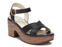 Peachy Platform Sandal Black view