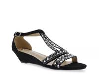 Laaris Wedge Sandal Black view