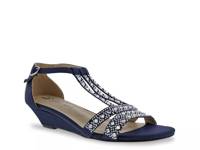 Laaris Wedge Sandal Navy view
