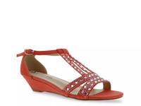 Laaris Wedge Sandal Orange view