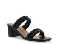 Fuss Sandal Black view
