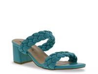 Fuss Sandal Blue view