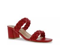 Fuss Sandal Red view
