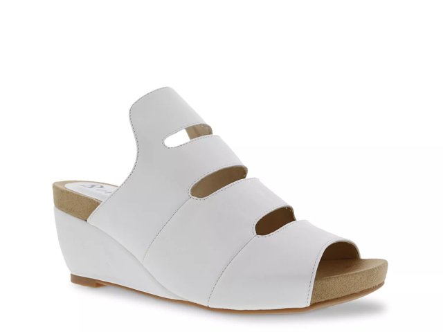 Whit Wedge Sandal