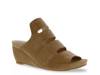 Whit Wedge Sandal Brown view