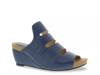 Whit Wedge Sandal Navy view