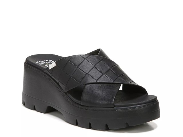 Checkin High Wedge Sandal