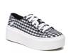 For Now Platform Sneaker Black/White Checkered view