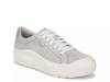 Time Off Platform Sneaker - Women's Light Grey Fabric & Synthetic view