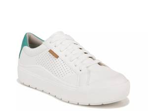 Featuring a pair of comfortable shoes from Dr. Scholl's.