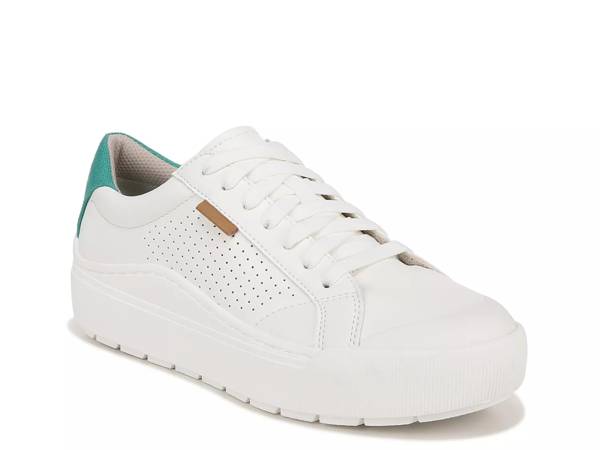 Featuring a pair of comfortable shoes from Dr. Scholl's.