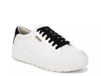 Time Off Platform Sneaker - Women's White/Black Synthetic view