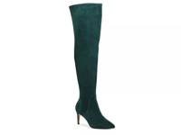 Piano Over-the-Knee Boot Dark Green view