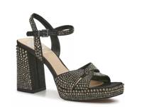 Pava Platform Sandal Black view