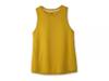 Distance Women's Tank Top Mustard Yellow view
