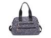 Maverick Weekender Bag Grey Leopard Print view