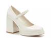 Nylo Mary Jane Pump Off White view