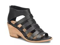 Sunny Wedge Sandal Black view