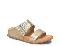 Aidah Wedge Sandal Gold Metallic view