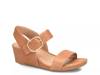 Vaya Wedge Sandal Brown view