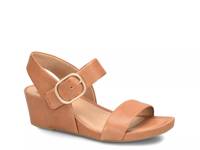 Vaya Wedge Sandal Brown view