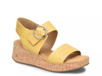 Faedra Wedge Sandal Yellow view