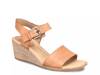 Garin Wedge Sandal Tan Croc Print view