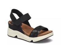 Caison Wedge Sandal Black view