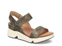 Caison Wedge Sandal Olive Green view