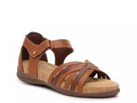 Roseville Cove Wedge Sandal Cognac view
