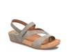 Gianetta Wedge Sandal Grey view