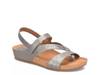 Gianetta Wedge Sandal Silver Metallic view