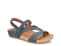 Gianetta Wedge Sandal Navy view