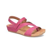 Gianetta Wedge Sandal Magenta view