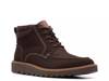 Clarks Barnes Mid Boot Dark Brown view