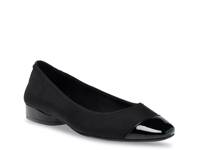 Caroleen Flat Black Fabric view
