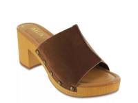 Merel Platform Sandal Brown view