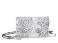 Jones Snake Crossbody Bag Off White/Black view