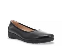 Yara Flat Black Leather view