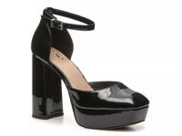 Samantha Platform Pump Black view