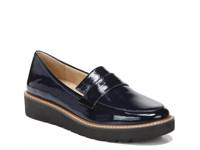 Adiline Platform Loafer Navy Patent view
