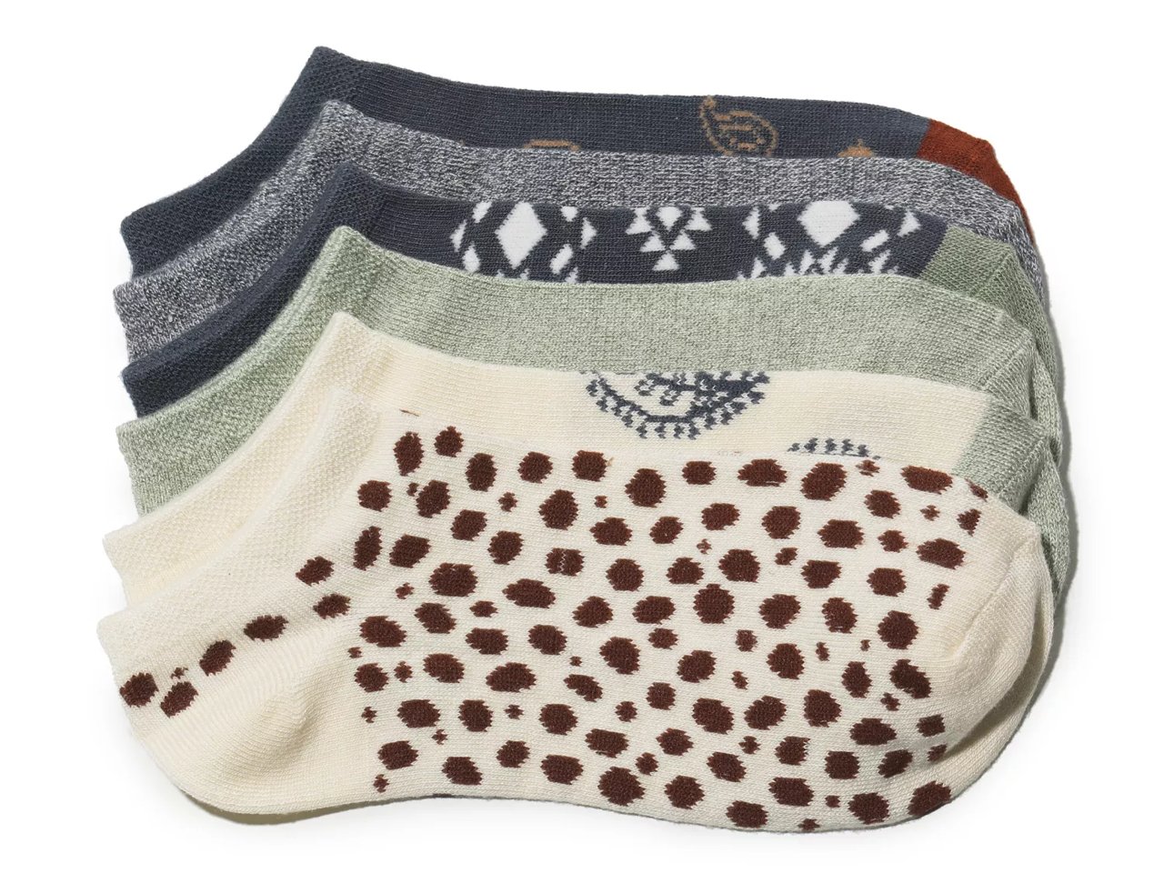 Western Women's No Show Socks - 6 Pack