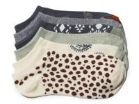 Western Women's No Show Socks - 6 Pack Multicolor view