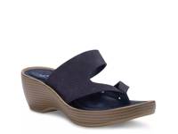 Laurel Wedge Sandal Navy view